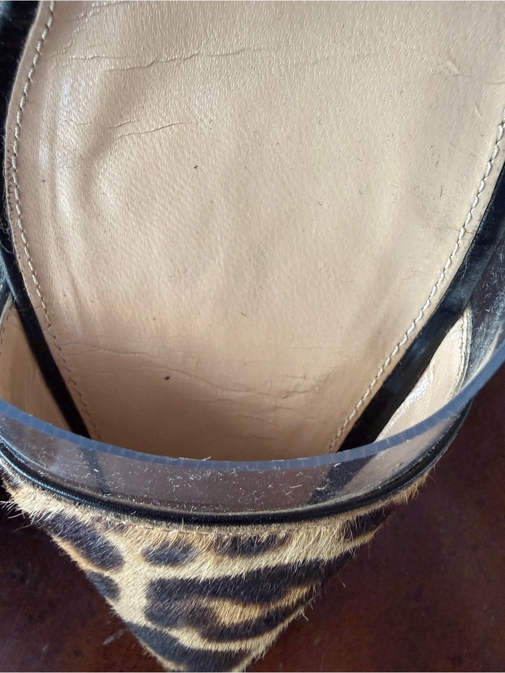 ✨SALE ✨Gianvito Rossi leopard detailed heeled shoes ✨SALE ✨ - Picture 4 of 14